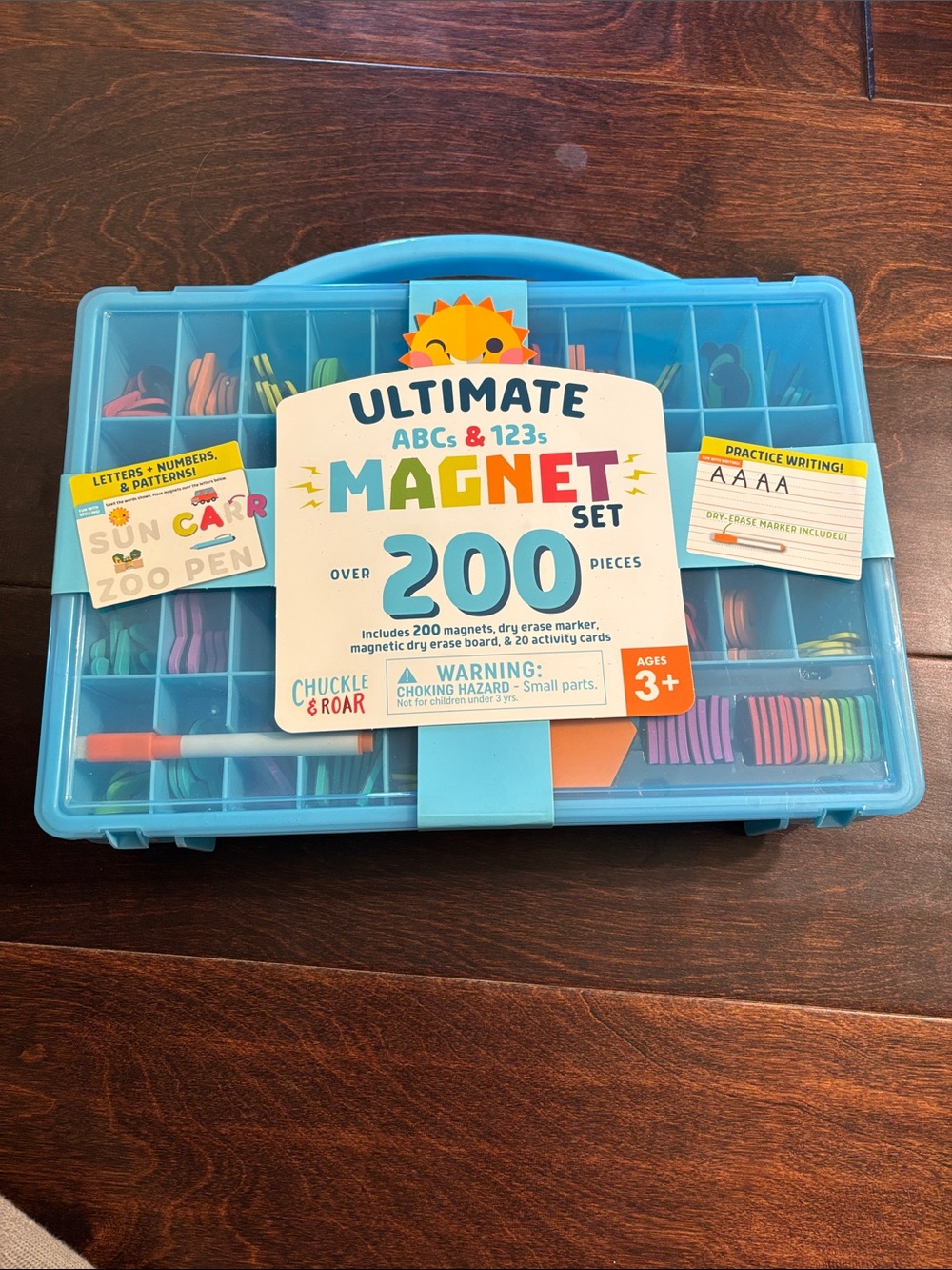 Ultimate ABCs & 123s Magnet Set - Blue